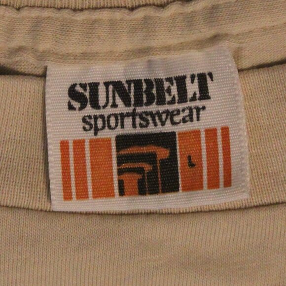 Old San Patricio Store Texas Shirt - Large - Graphic Tee Vintage Tourist Beige - Picture 5 of 7